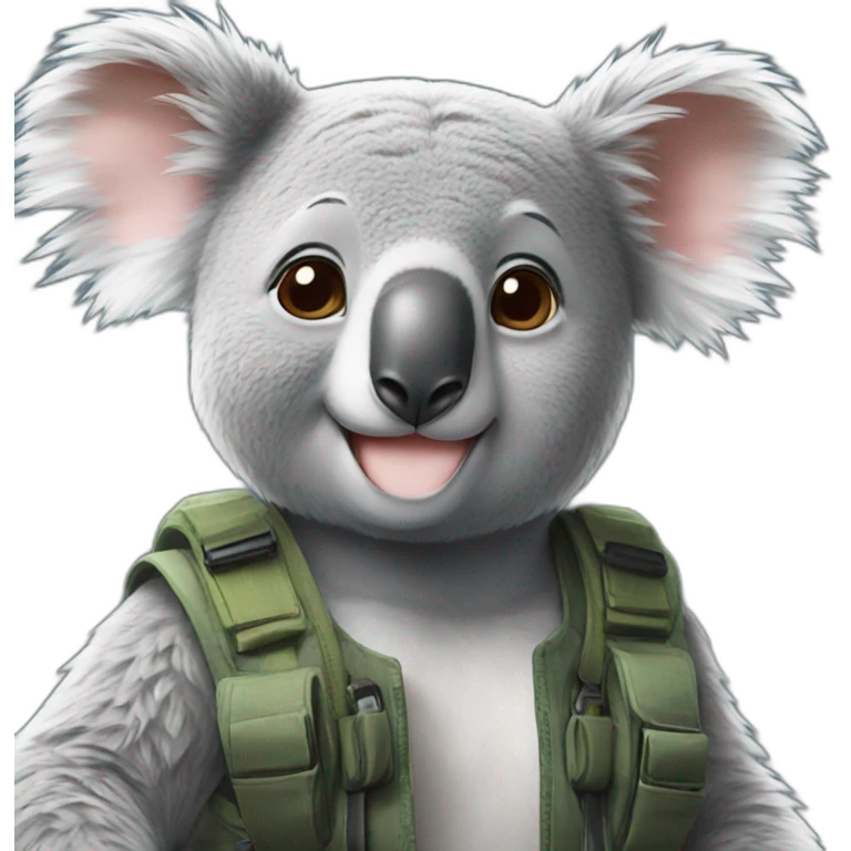 koala is pilot emoji