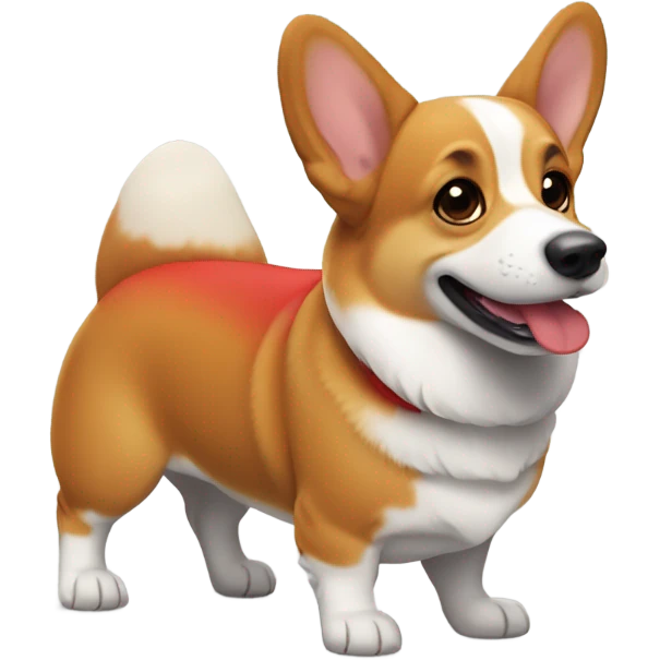 Redhead corgi emoji