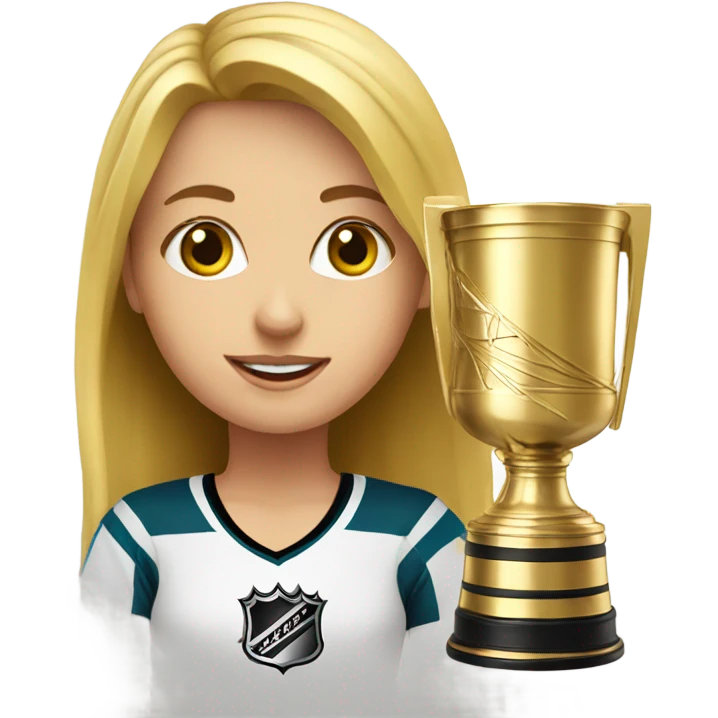 Girl with Stanley  emoji