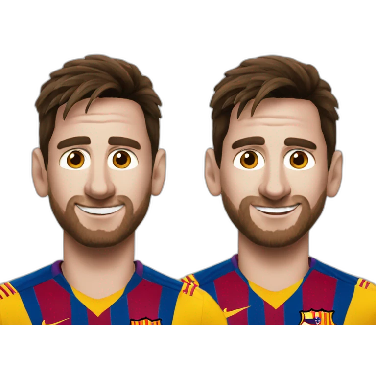 Messi est choquer emoji
