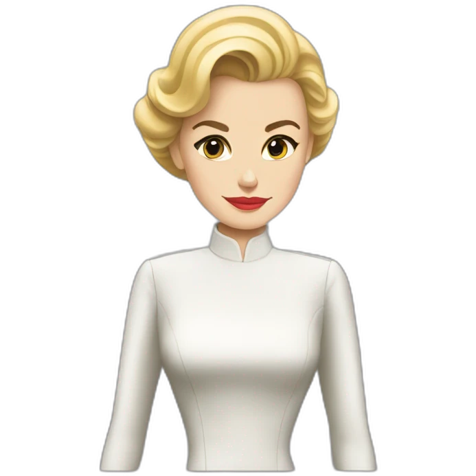 Grace kelly science fiction emoji