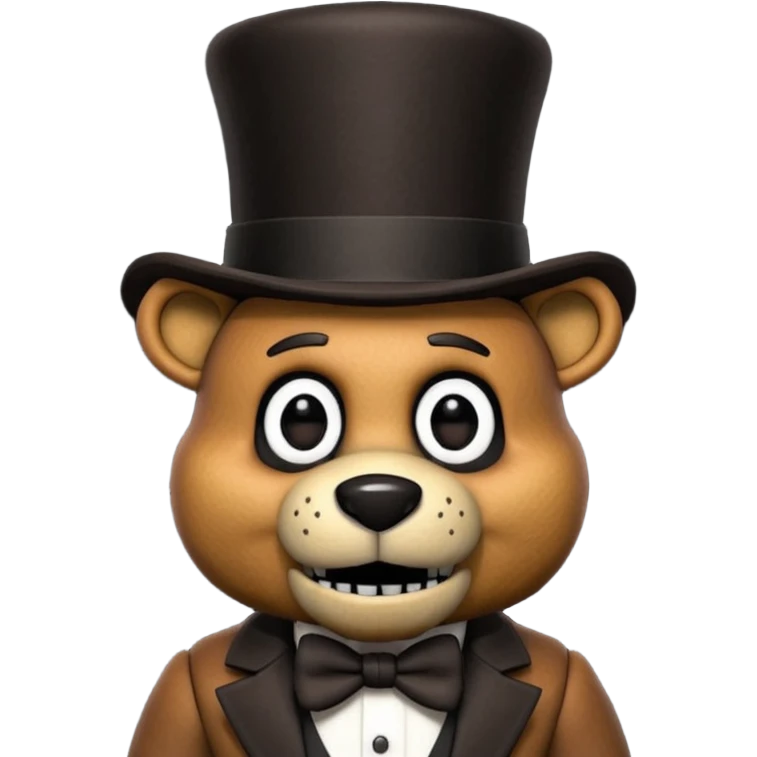 Freddy Fazbear from Five Nights At Freddy's Moive emoji