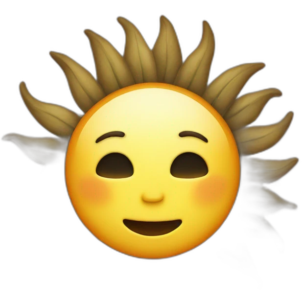 sun without face  emoji