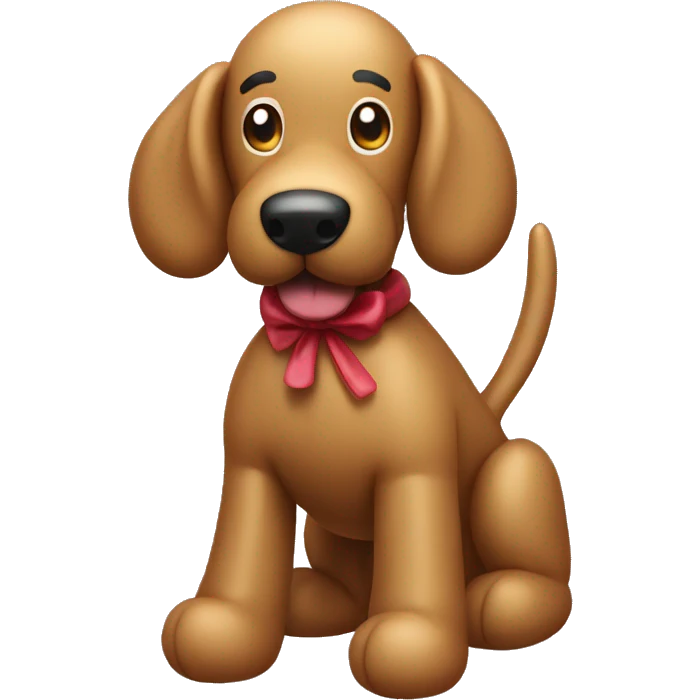 Balloon dog  emoji