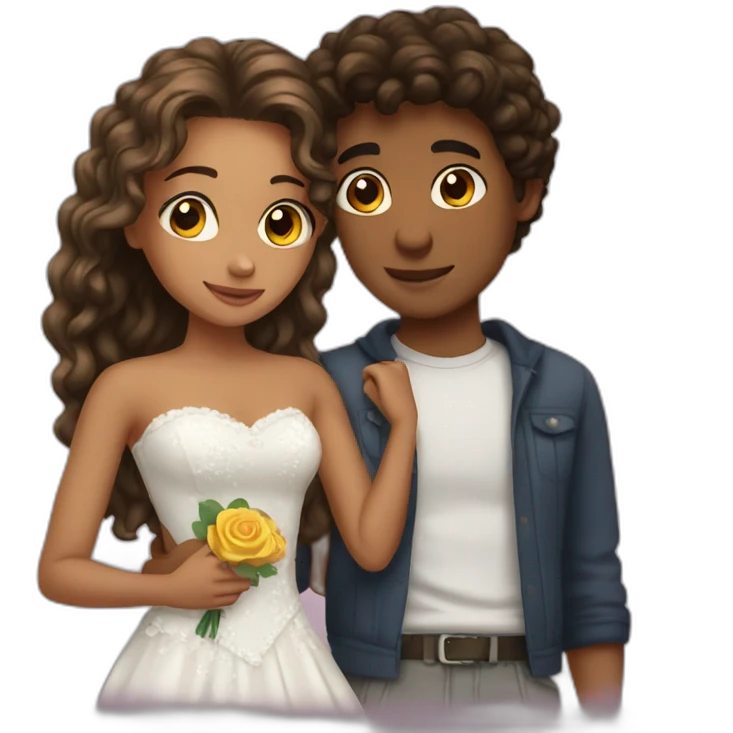 teenage love story emoji