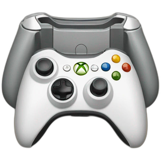 Console de jeu Xbox 360 blanche emoji