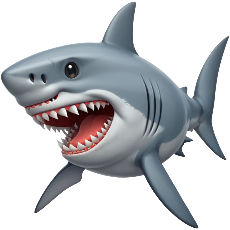 make the shark super emoji