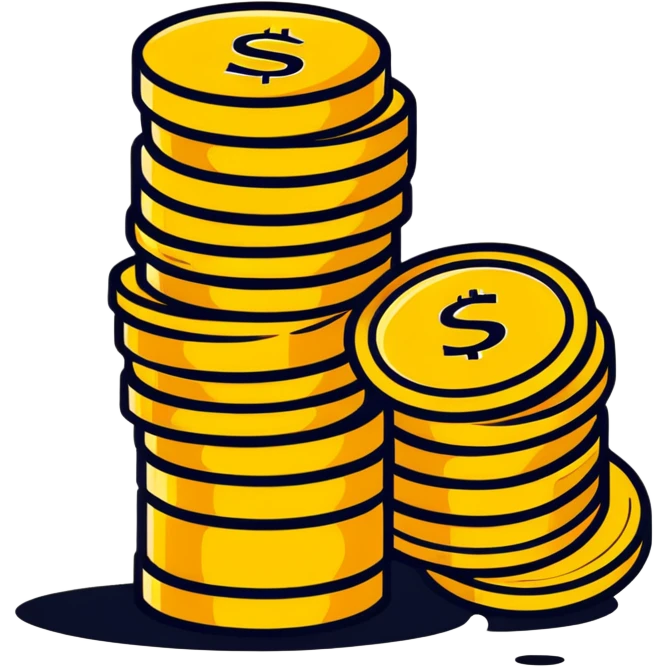 stack of coins emoji