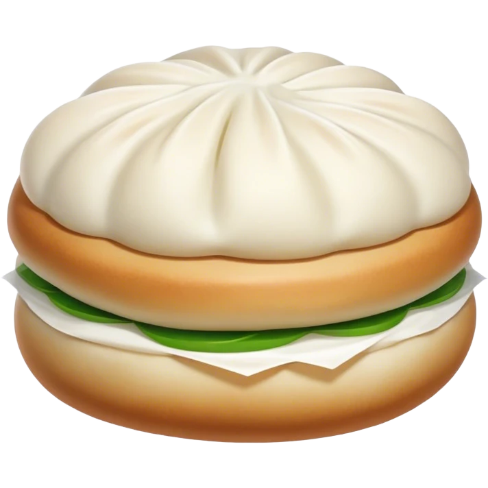Steamed stuffed bun emoji