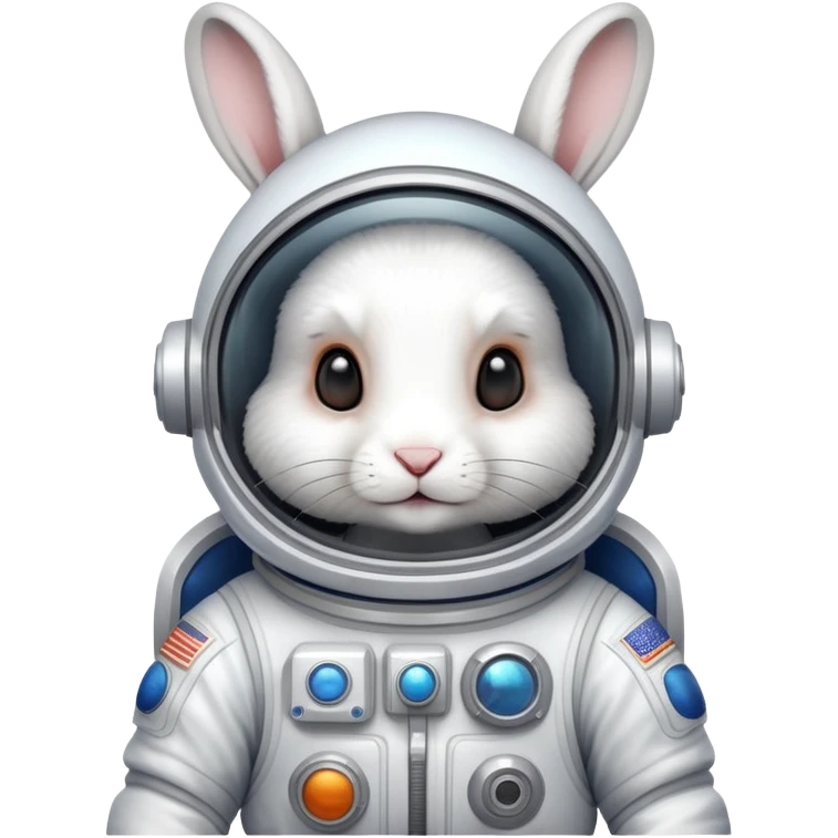 rabbit in space suit emoji