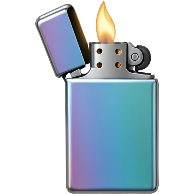 hipster lighter emoji