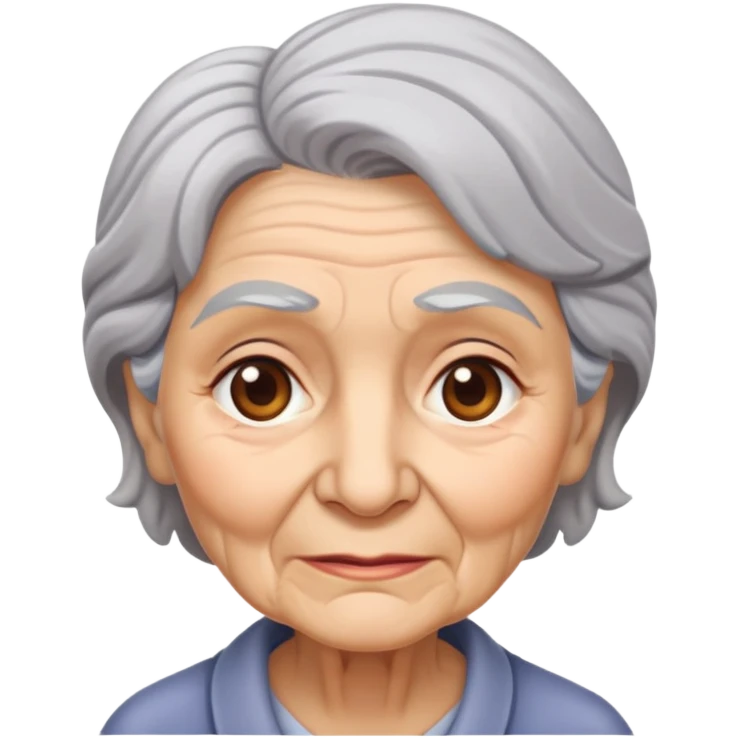 old woman emoji