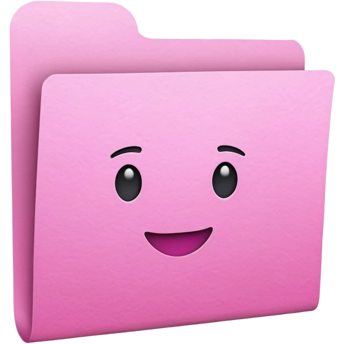 Pink Paper file  emoji
