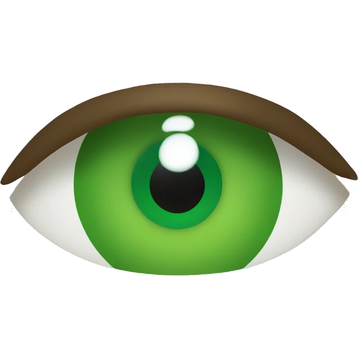kazakh with green eye emoji