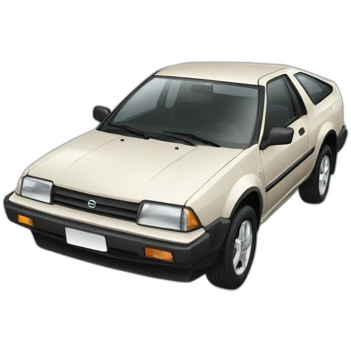 Nissan 100 NX emoji