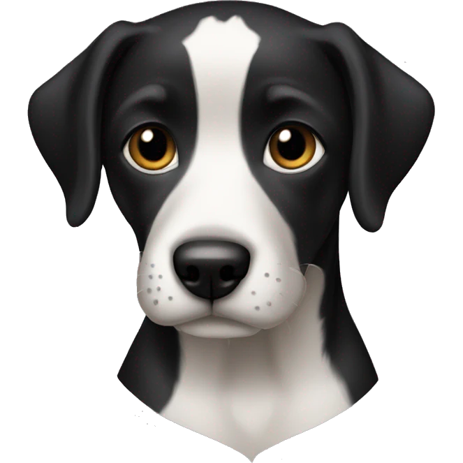 cachorro preto emoji