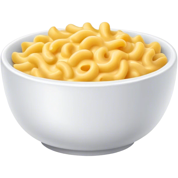 Mac and cheese emoji