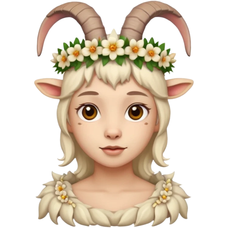 goat head person emoji