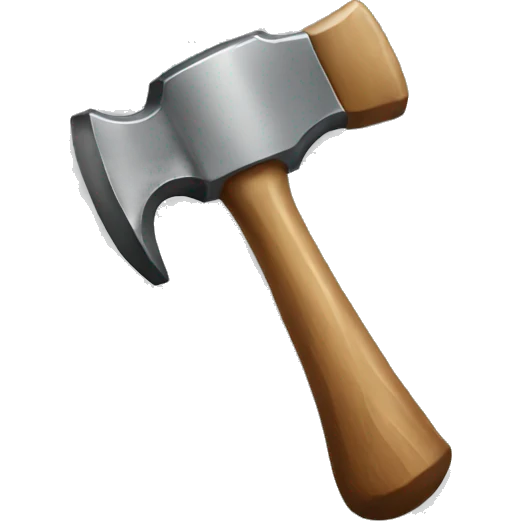 a hammer emoji