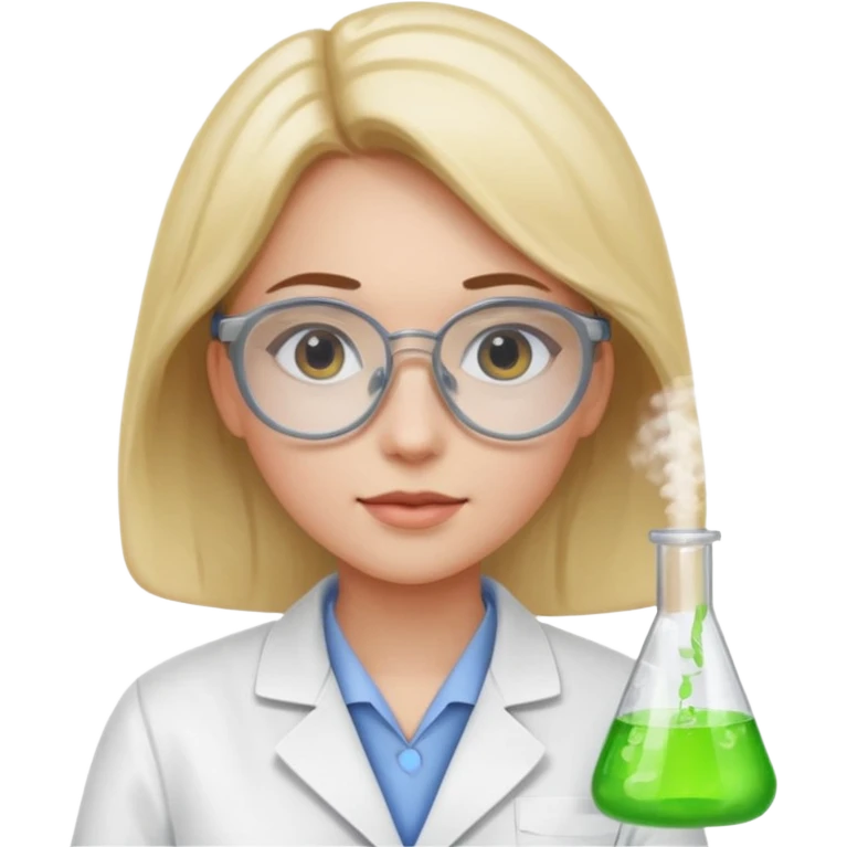 Laboratory girl emoji