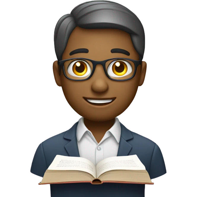 An emoji representing the sharing of knowledge and information among community members.
Features: An open book, a lightbulb above a head, or a character giving a presentation or holding a speech bubble with text.
Emotion: Wisdom, learning, communication. emoji