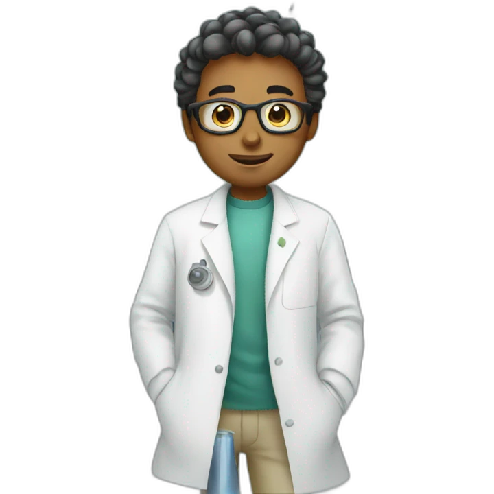 scientist in a lab emoji