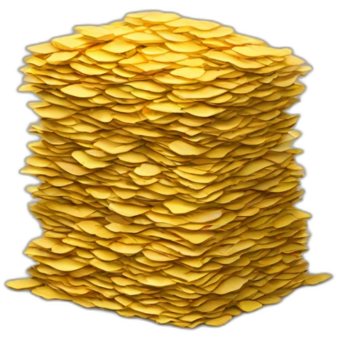 Stack of fallen 1000 emojis emoji