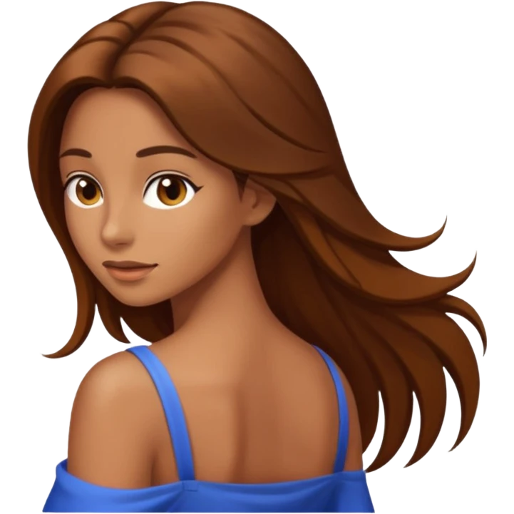  Woman bending over showing vagina emoji