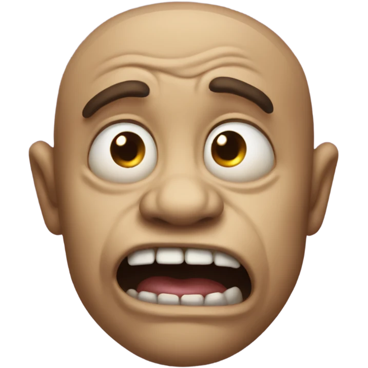 Super ugly disgusting creature  emoji