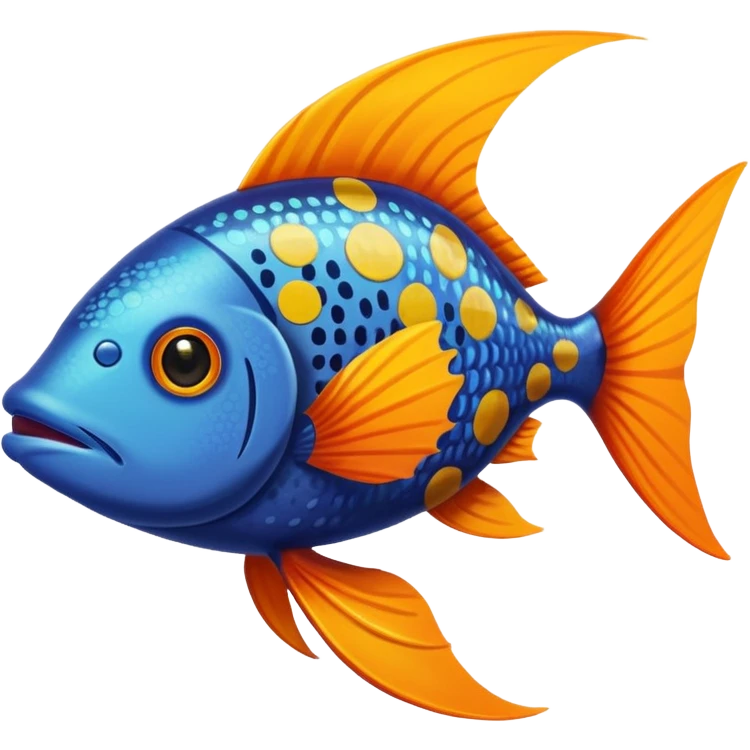 Spotted Fish emoji