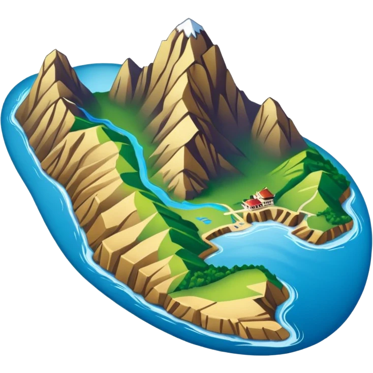 Map of Peru emoji
