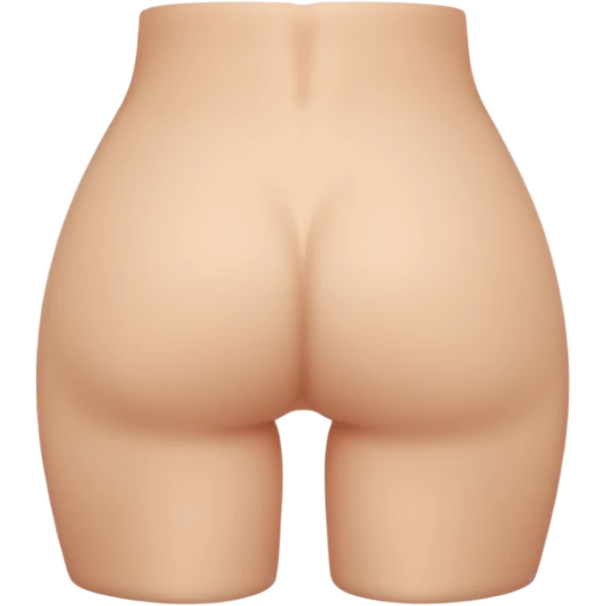 Naked butt emoji