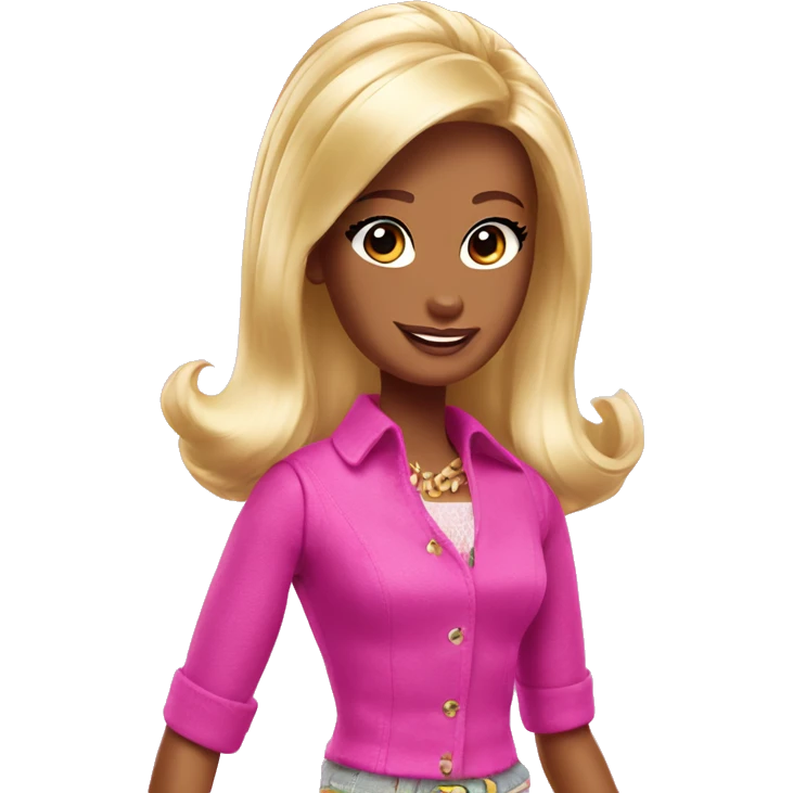 Bibble from Barbie  emoji