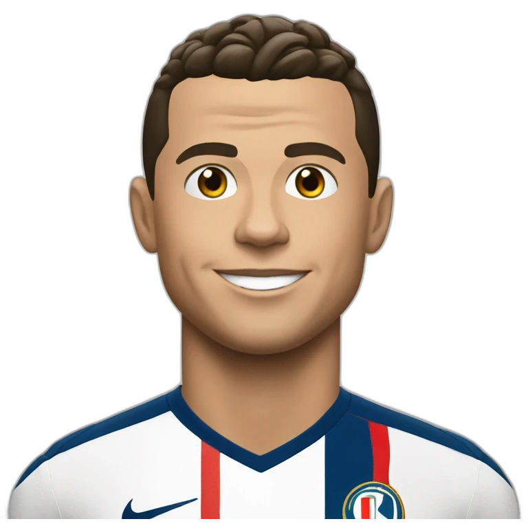 Ronaldo sur macron emoji