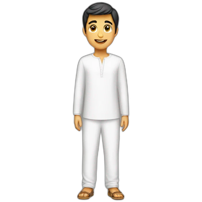 Garçon coupe arabe emoji
