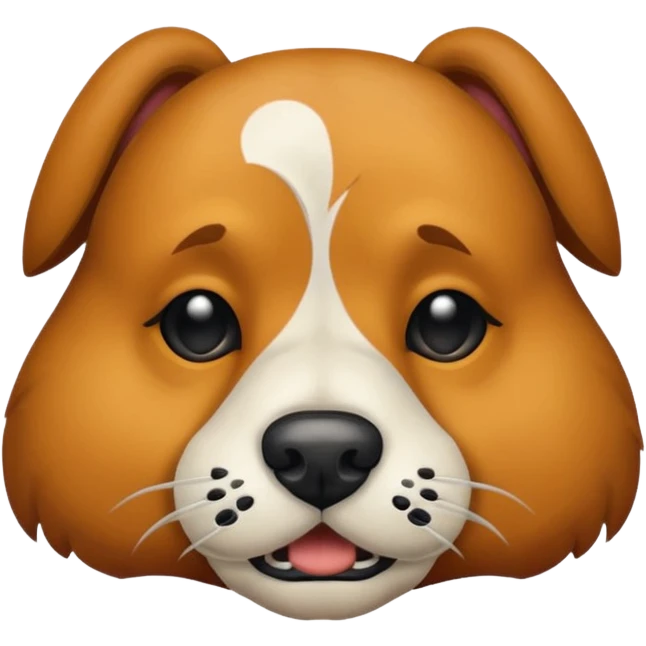 Dog snout being punched  emoji