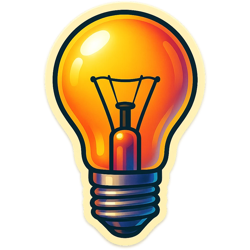 bulb emoji