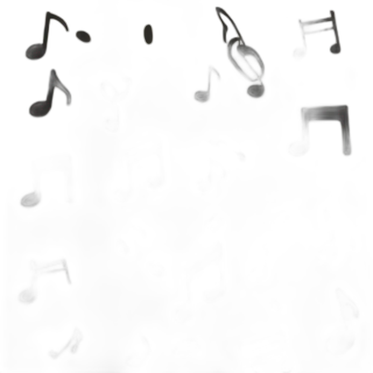 Musical notes emoji