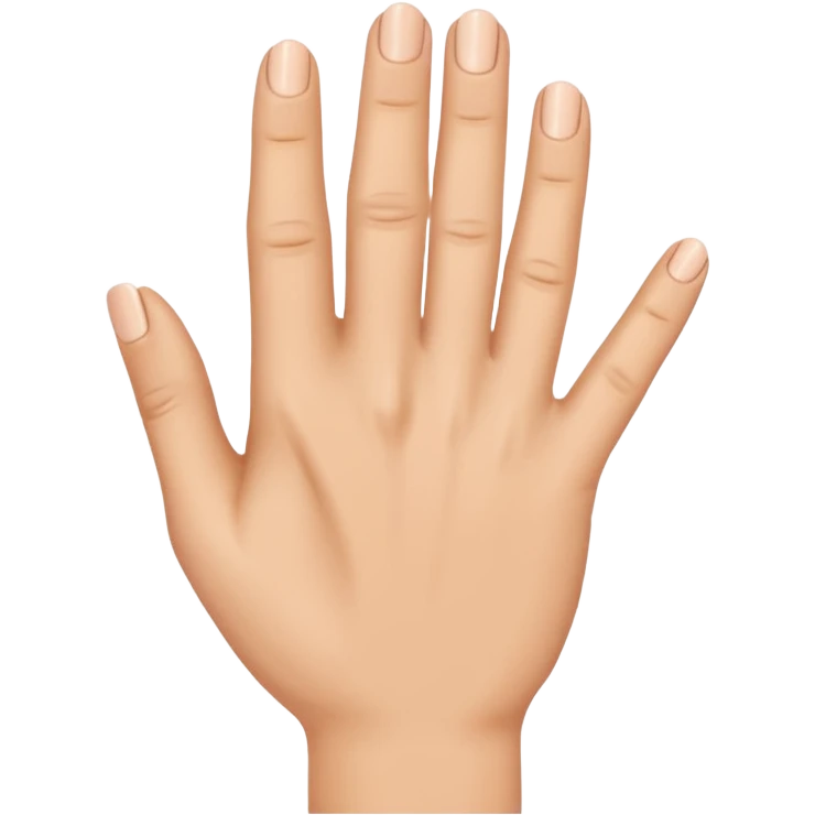 hand ring finger down emoji