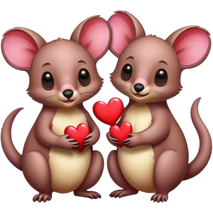 valentine’s day marsupial  emoji