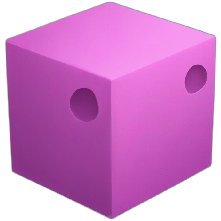 Rubin’s cube emoji