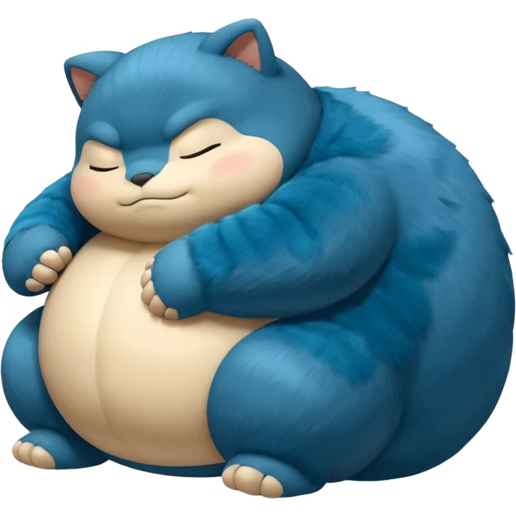 snorlax but same as anime  emoji