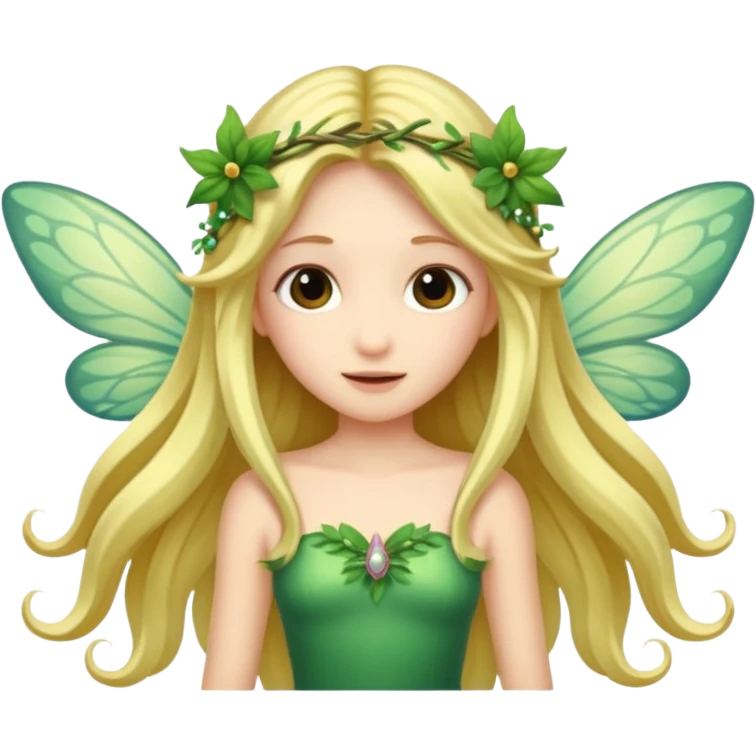 A 2d fairy emoji