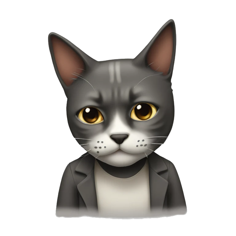 Gato fumando emoji
