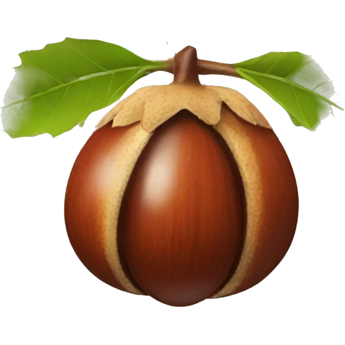 chestnut emoji