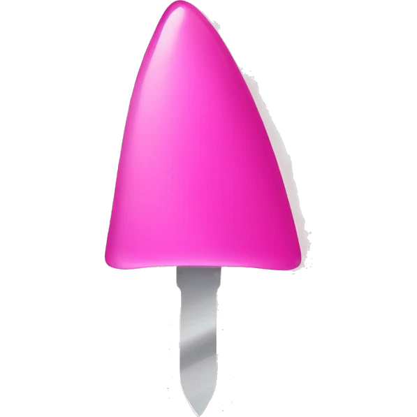 Pink cuticle pusher emoji