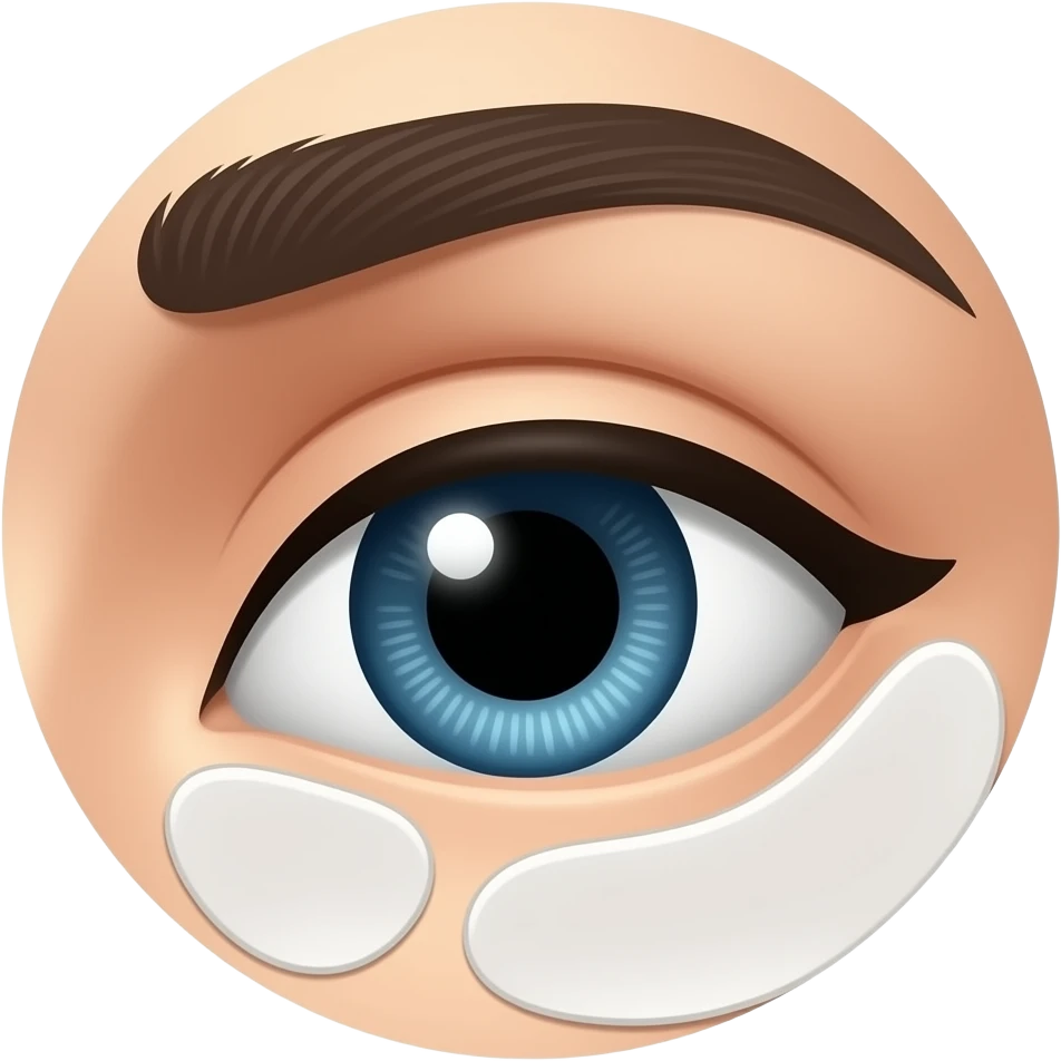 under eye patches emoji