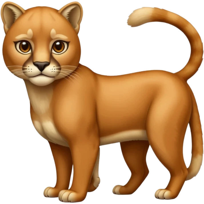 Un puma emoji