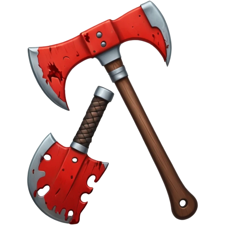 Окровавленныи топор emoji