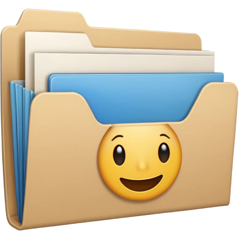 folder that says activites follwed by stack of forms  emoji